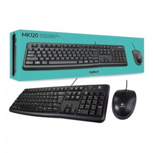 KIT de teclado e mouse MK120 USB